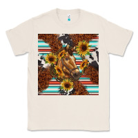 Natural western horse Classic Tee - BarkalooDesign