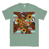 Sage western horse Classic Tee - BarkalooDesign