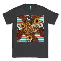 Smoke western horse Classic Tee - BarkalooDesign
