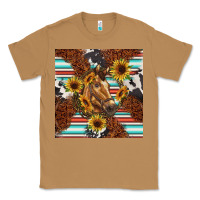 Toasted Coconut western horse Classic Tee - BarkalooDesign
