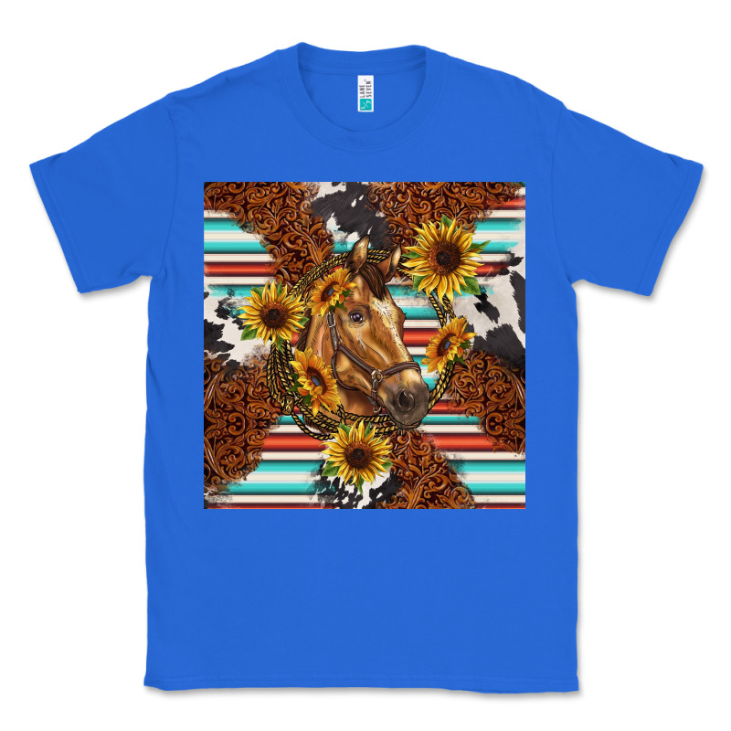 Western Horse Classic Tee by BarkalooDesign | Teevron