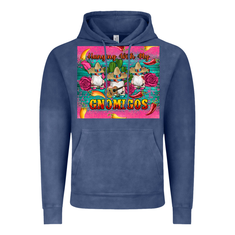 Mexican Hanging With My Gnomigos Vintage Hoodie by Artiststas | Teevron