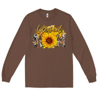 Chestnut blessed mom sunflower Long Sleeve Tee - RacoonDesign