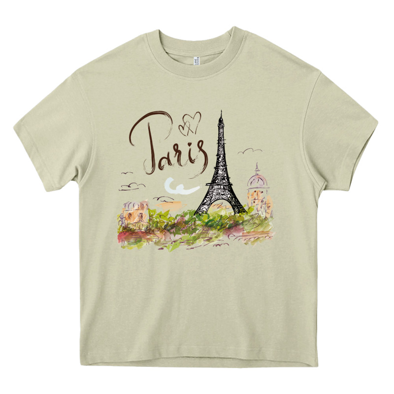 Paris Heavy Core Tee by artisFamous | Teevron