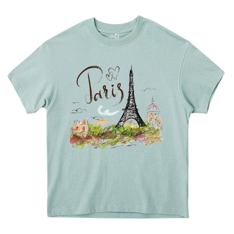 Paris Heavy Core Tee by artisFamous | Teevron