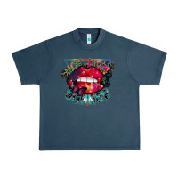 Midnight Navy hot mom summer Urban Heavy Tee - CowhideDigitalArt