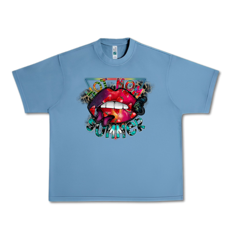 Hot Mom Summer Urban Heavy Tee by CowhideDigitalArt | Teevron