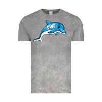 Cloud Rock dolphin dwe Vintage Tee - CowhideDigitalArt