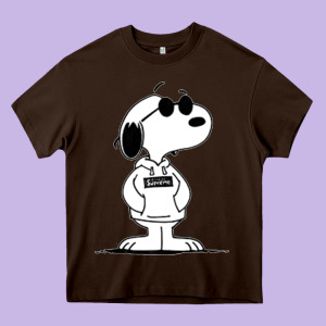 Cool Dog Heavy Core Tee Designed By Artisfamous