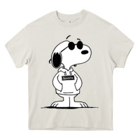 Cream cool dog Heavy Core Tee - artisFamous