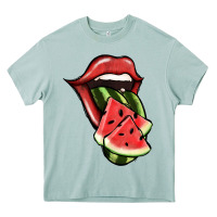 Arona Watermelon Tongue Heavy Core Tee - Jasminsmagicworld