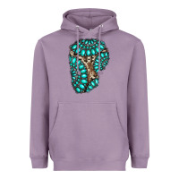 Lavender gemstone cowhide patches Heavyweight Hoodie - RanaPortraitStore