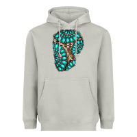 Moon Dust gemstone cowhide patches Heavyweight Hoodie - RanaPortraitStore