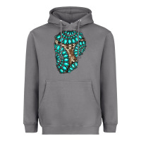 Storm gemstone cowhide patches Heavyweight Hoodie - RanaPortraitStore