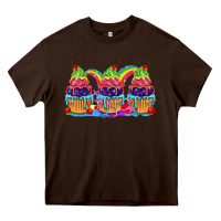 Chocolate Brown Pride cupcake Heavy Core Tee - FaDigitalArtStudio