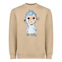 Mushroom monkey cute animals Heavyweight Sweatshirt - RanaPortraitStore