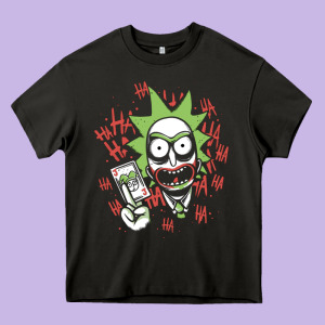Joker Heavy Core Tee Designed By Artisfamous