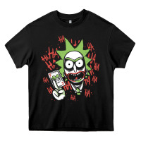 Black joker Heavy Core Tee - artisFamous