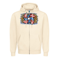 Sandshell 4th of July Pinwheel Zipper Hoodie - Jasminsmagicworld