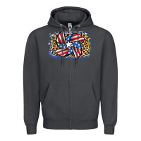 Smoke 4th of July Pinwheel Zipper Hoodie - Jasminsmagicworld