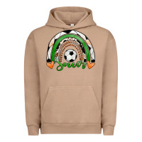 Pigment Burro Soccer Rainbow Urban Hoodie - RanaPortraitStore