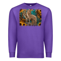 Purple Western Wolves Premium Sweatshirt - Jasminsmagicworld