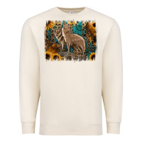 Sandshell Western Wolves Premium Sweatshirt - Jasminsmagicworld