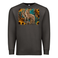 Smoke Western Wolves Premium Sweatshirt - Jasminsmagicworld