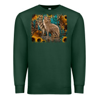 Sports Green Western Wolves Premium Sweatshirt - Jasminsmagicworld