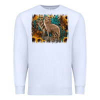 White Western Wolves Premium Sweatshirt - Jasminsmagicworld