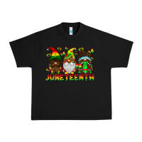 Black June Teenth Gnomes Urban Heavy Tee - CowhideDigitalArt