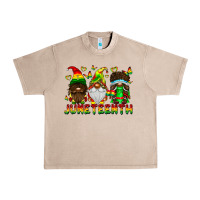 French Oak June Teenth Gnomes Urban Heavy Tee - CowhideDigitalArt