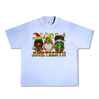 Grape Ice June Teenth Gnomes Urban Heavy Tee - CowhideDigitalArt