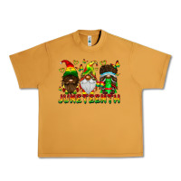 Peanut Butter June Teenth Gnomes Urban Heavy Tee - CowhideDigitalArt