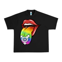 Black Pride LGBT Sign Tongue Urban Heavy Tee - Jasminsmagicworld