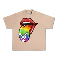 Burro Pride LGBT Sign Tongue Urban Heavy Tee - Jasminsmagicworld