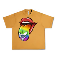 Peanut Butter Pride LGBT Sign Tongue Urban Heavy Tee - Jasminsmagicworld