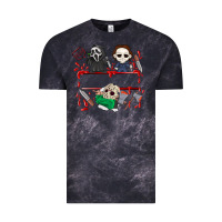 Cloud Black halloween Vintage Tee - CowhideDigitalArt