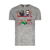 Cloud Rock halloween Vintage Tee - CowhideDigitalArt