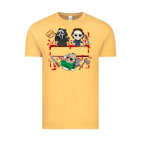 Vintage Mustard halloween Vintage Tee - CowhideDigitalArt