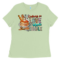 Matcha cooking is love made edible Ladies Tee - CowhideDigitalArt