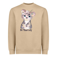 Mushroom tiger cute animals Heavyweight Sweatshirt - RanaPortraitStore