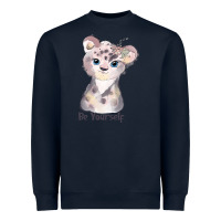 Navy tiger cute animals Heavyweight Sweatshirt - RanaPortraitStore
