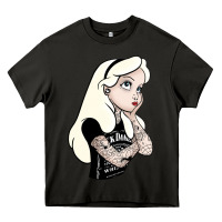 Asphalt alice tattoo Heavy Core Tee - artisFamous
