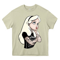 Mossy alice tattoo Heavy Core Tee - artisFamous