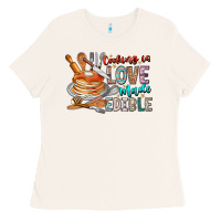 Bone cooking is love made edible Ladies Tee - CowhideDigitalArt