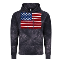 Cloud Black american flag Vintage Hoodie - Artiststas