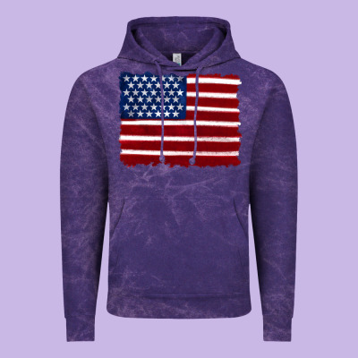 American Flag Vintage Hoodie Designed By Artiststas