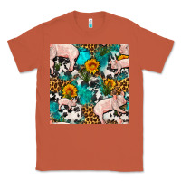 Copper american yorkshire pig seamless pattern Classic Tee - FaDigitalArtStudio