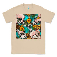 Mushroom american yorkshire pig seamless pattern Classic Tee - FaDigitalArtStudio